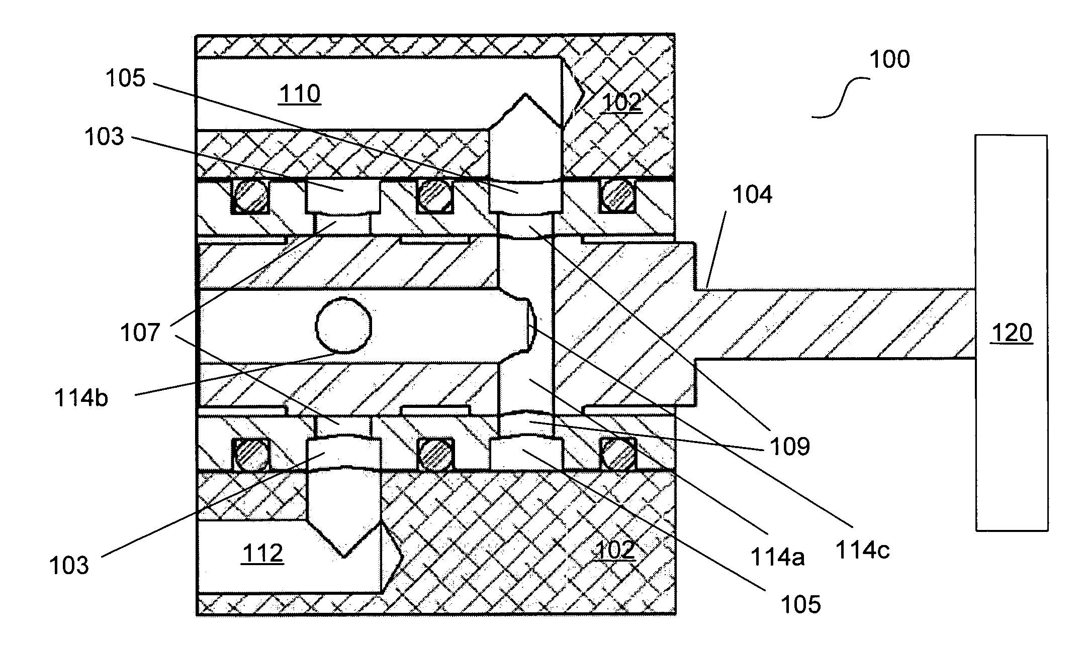 High bandwidth rotary servo valves