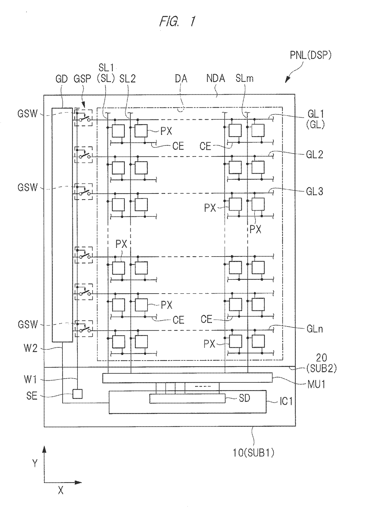 Display device and input device