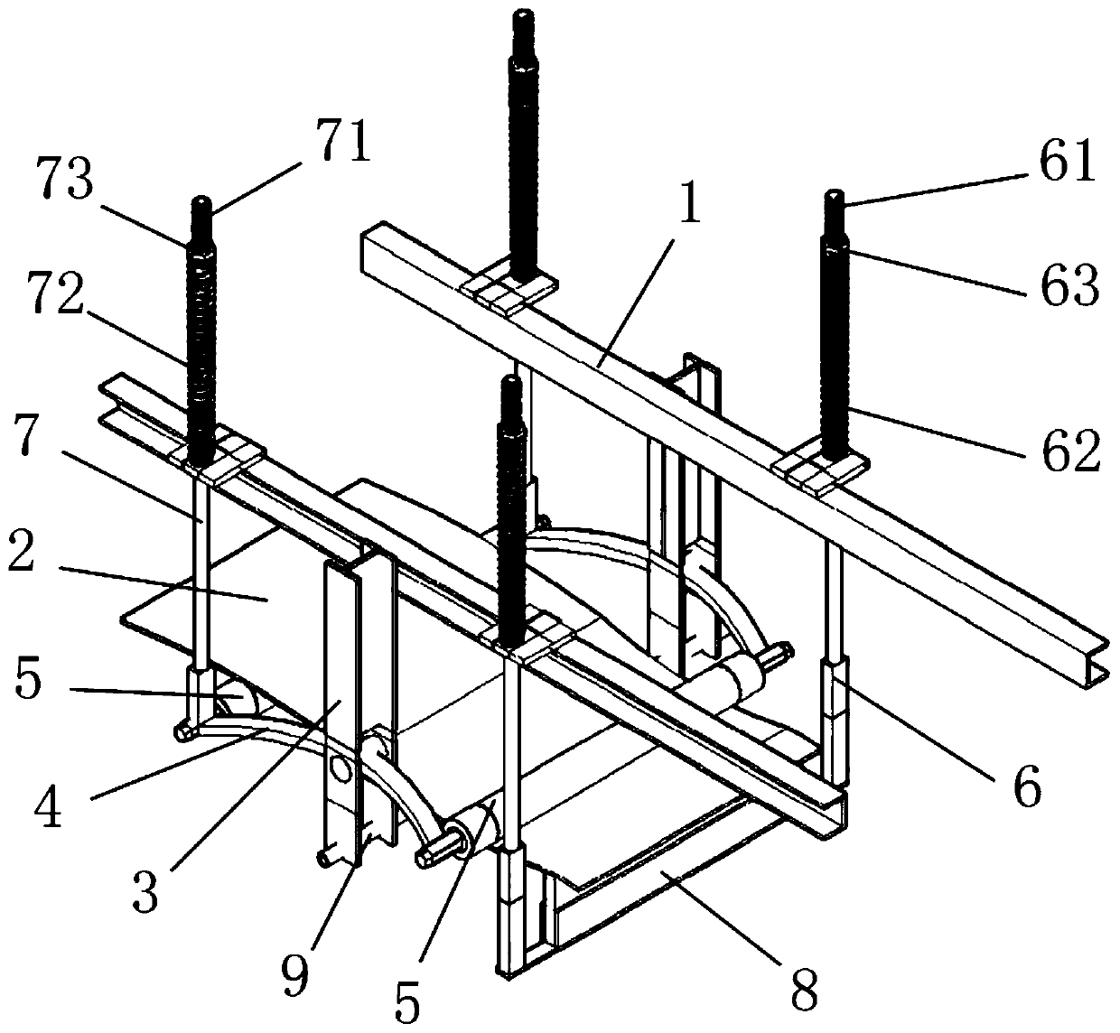 Movable belt adjusting device