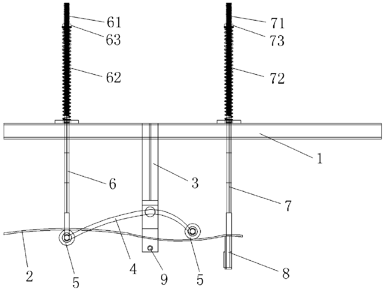 Movable belt adjusting device