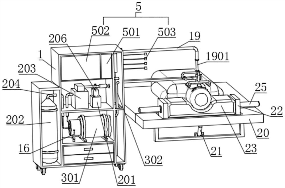 Anesthesia workstation system with high safety