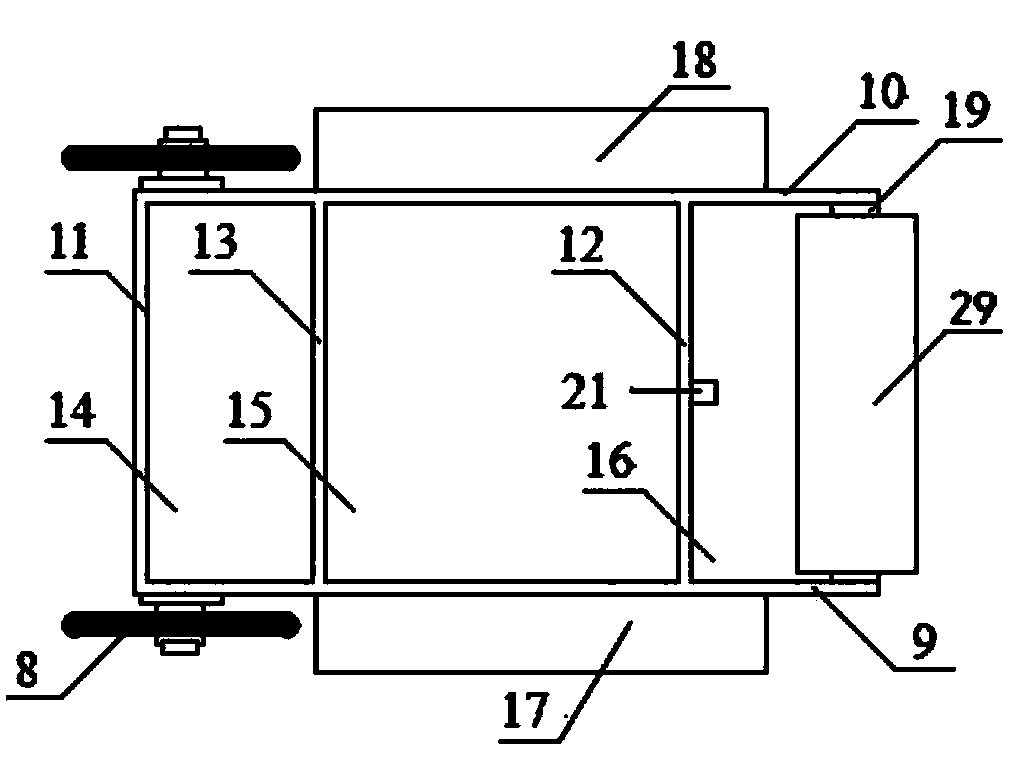 Agricultural high fruit picking device