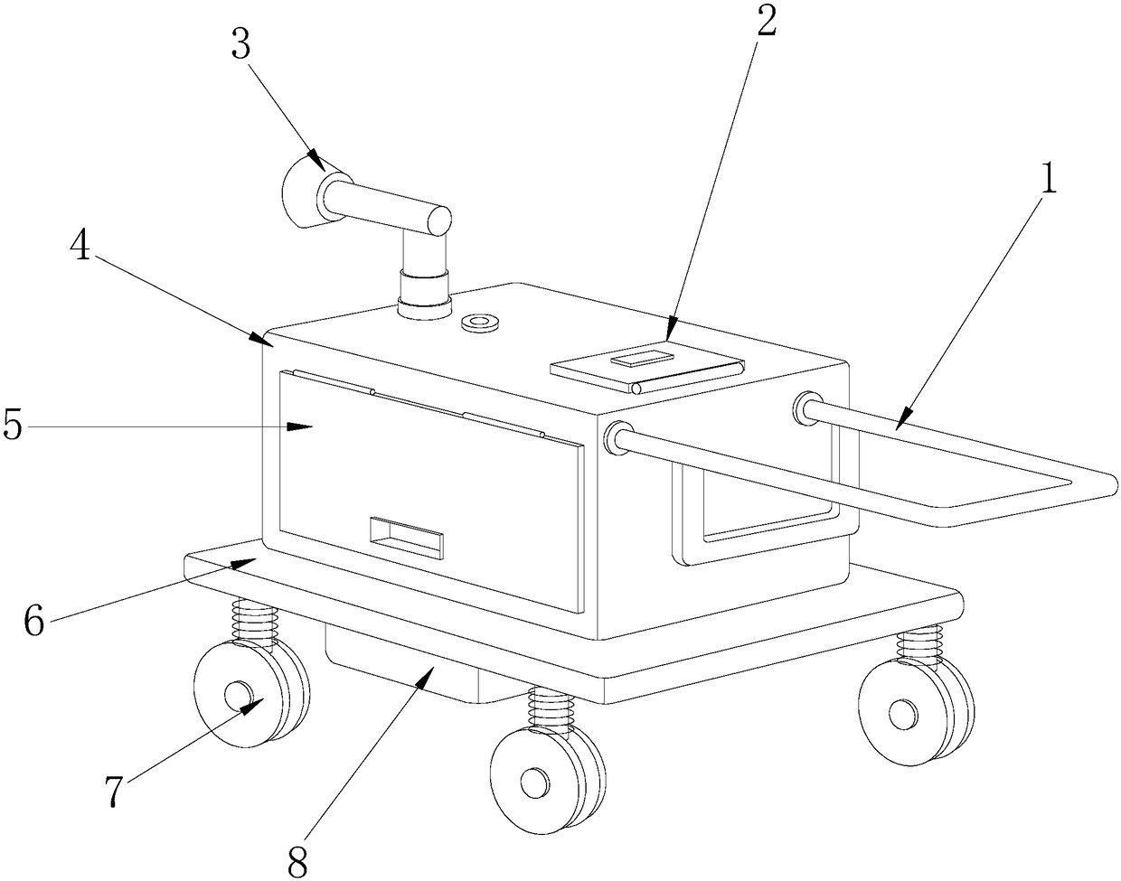 Pollination device for agricultural production