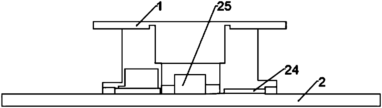 Two-axis four-frame stabilized platform structure