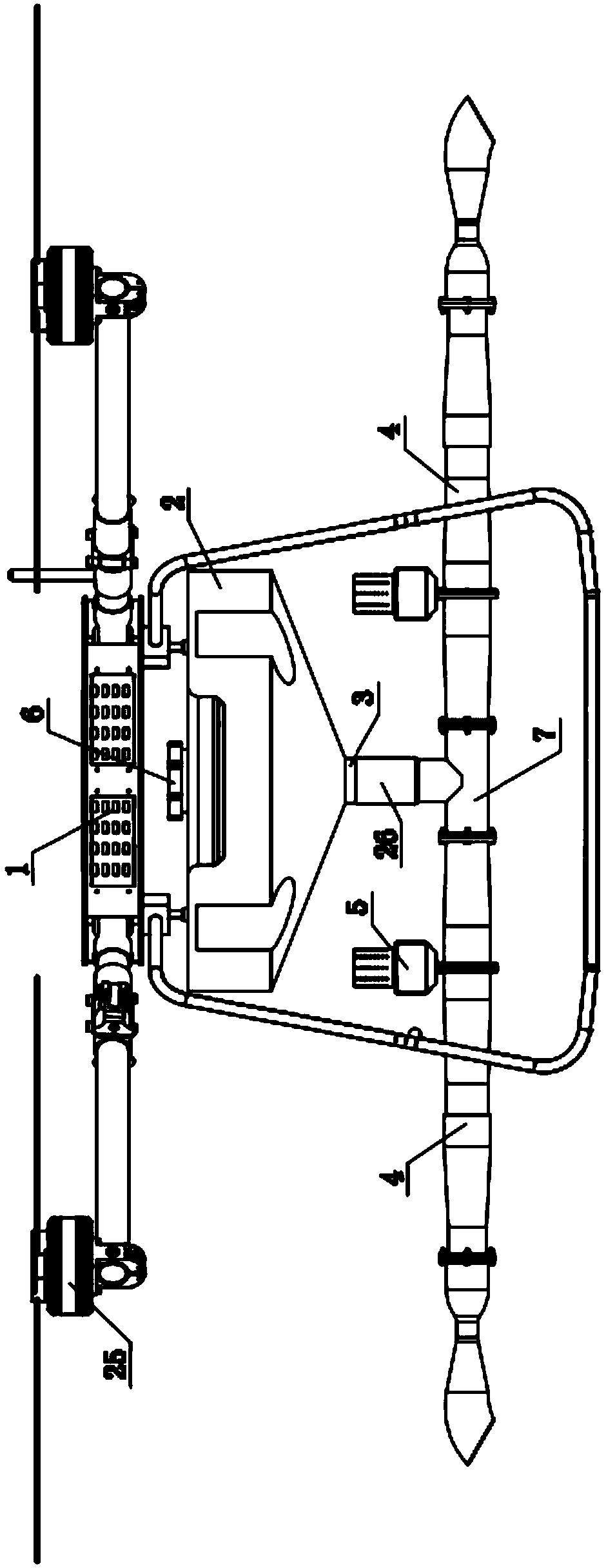 Unmanned aerial vehicle pollination device