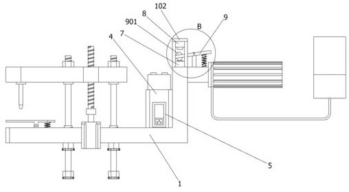 Semi-automatic biological marking device for livestock