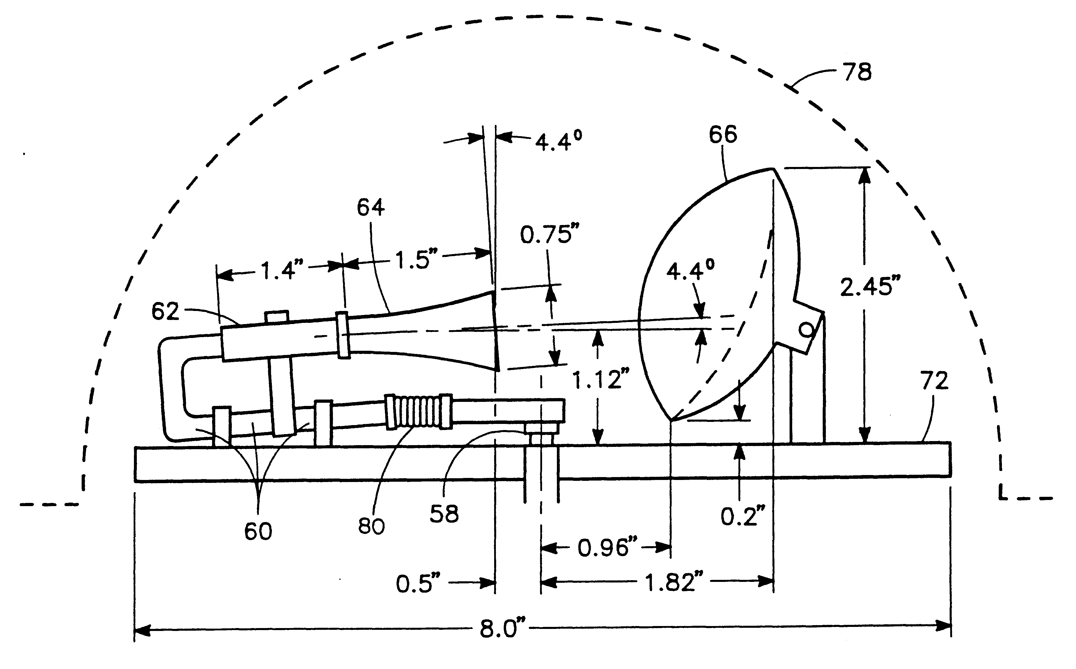 Satellite-tracking millimeter-wave reflector antenna system for mobile satellite-tracking