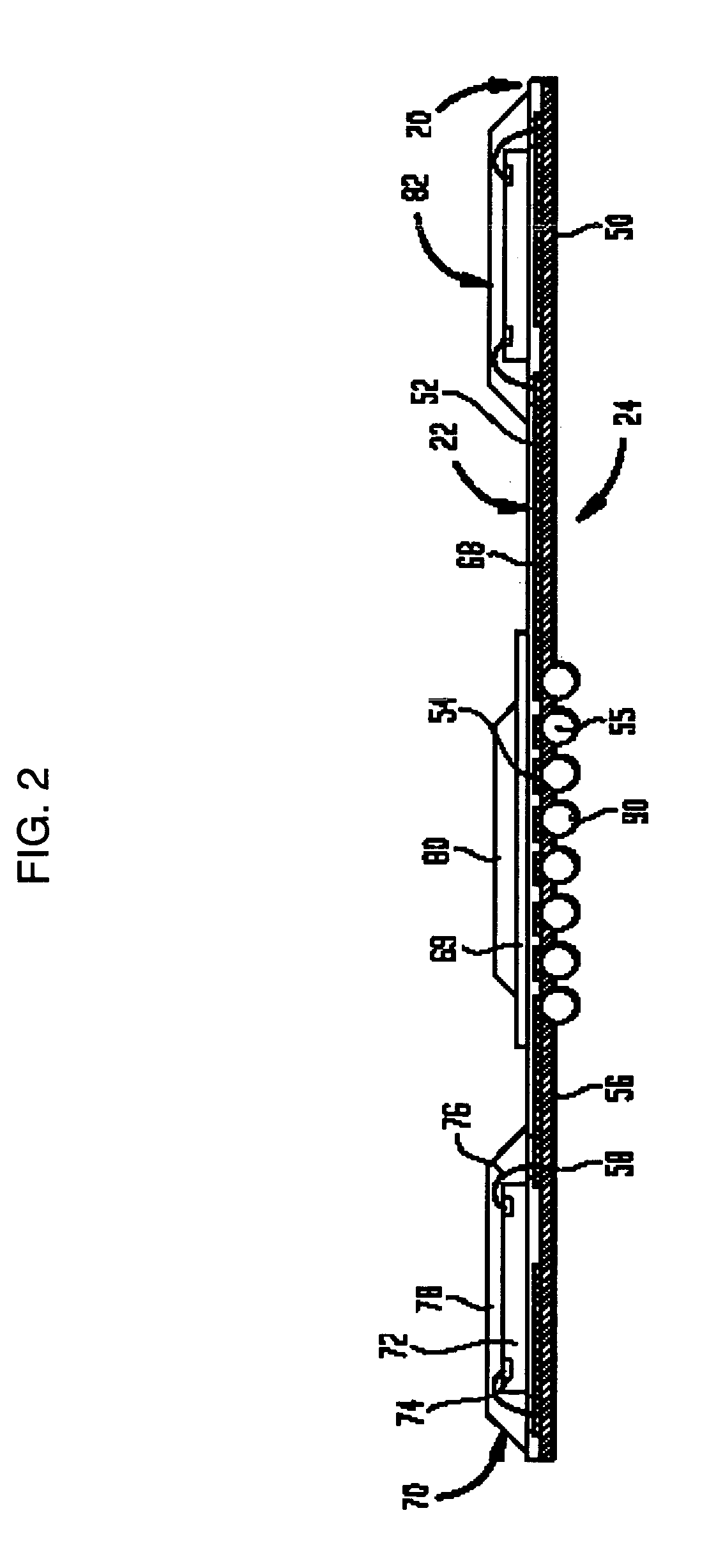 Assemblies having stacked semiconductor chips and methods of making same