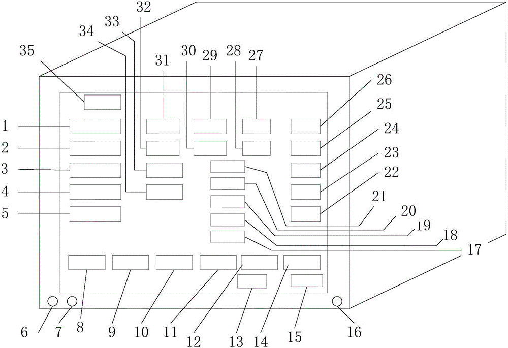 Aluminum profile passivation process conductivity detection control device