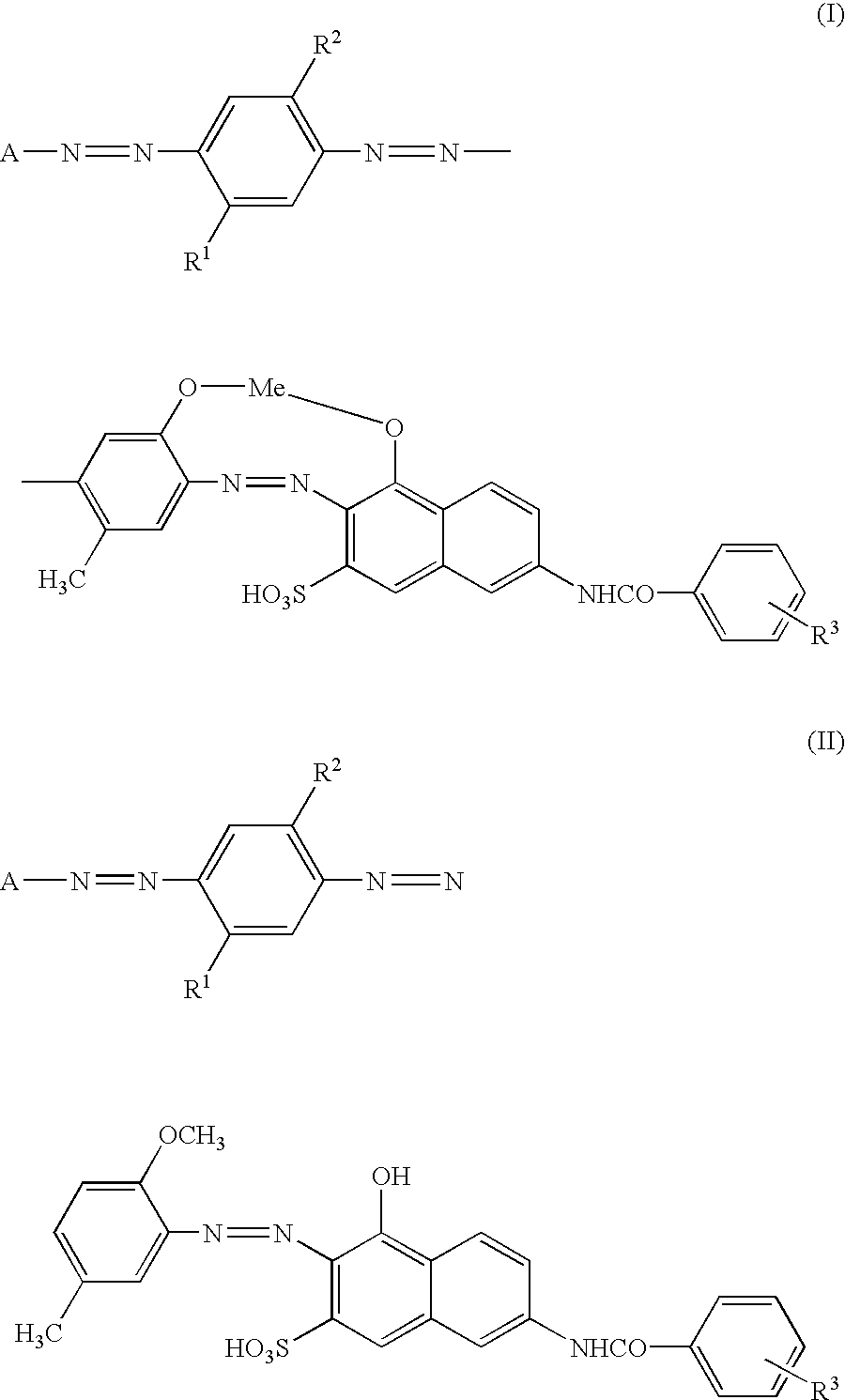 Poly-azo compound, and polarization film having said compound