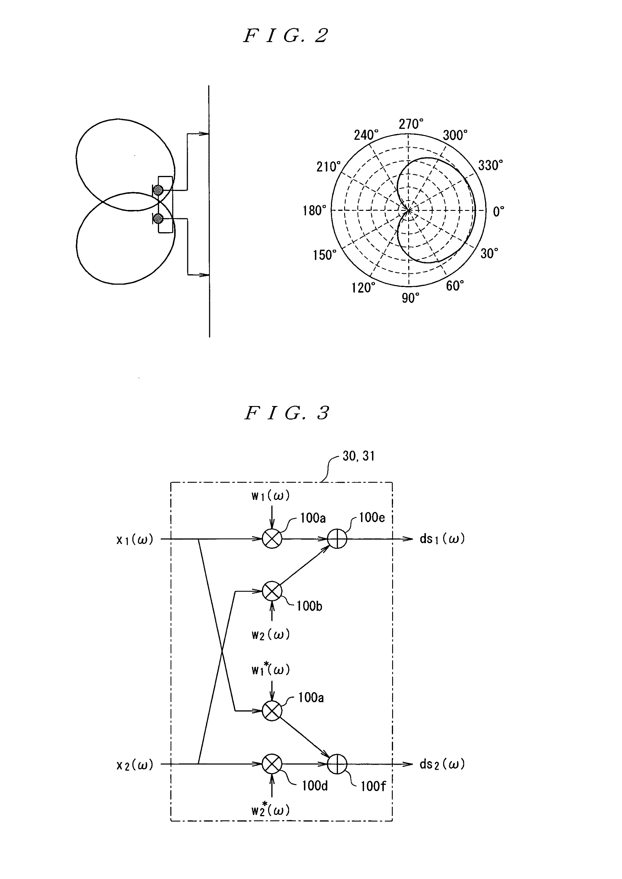 Sound source separation device, speech recognition device, mobile telephone, sound source separation method, and program