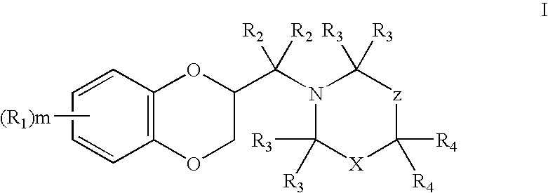 2,3-dihydrobenzo(1,4) dioxin-2-ylmethyl derivatives as alpha2c antagonists for use in the treatment of peripheric and central nervous systeme diseases