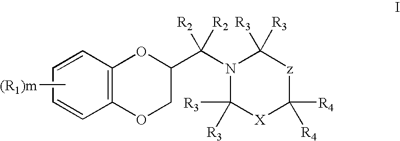 2,3-dihydrobenzo(1,4) dioxin-2-ylmethyl derivatives as alpha2c antagonists for use in the treatment of peripheric and central nervous systeme diseases