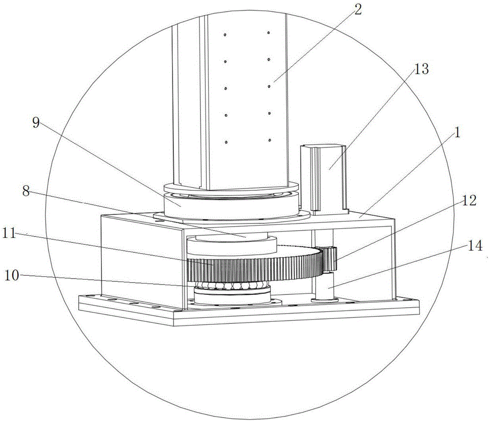 Stacking manipulator for machine room floor production