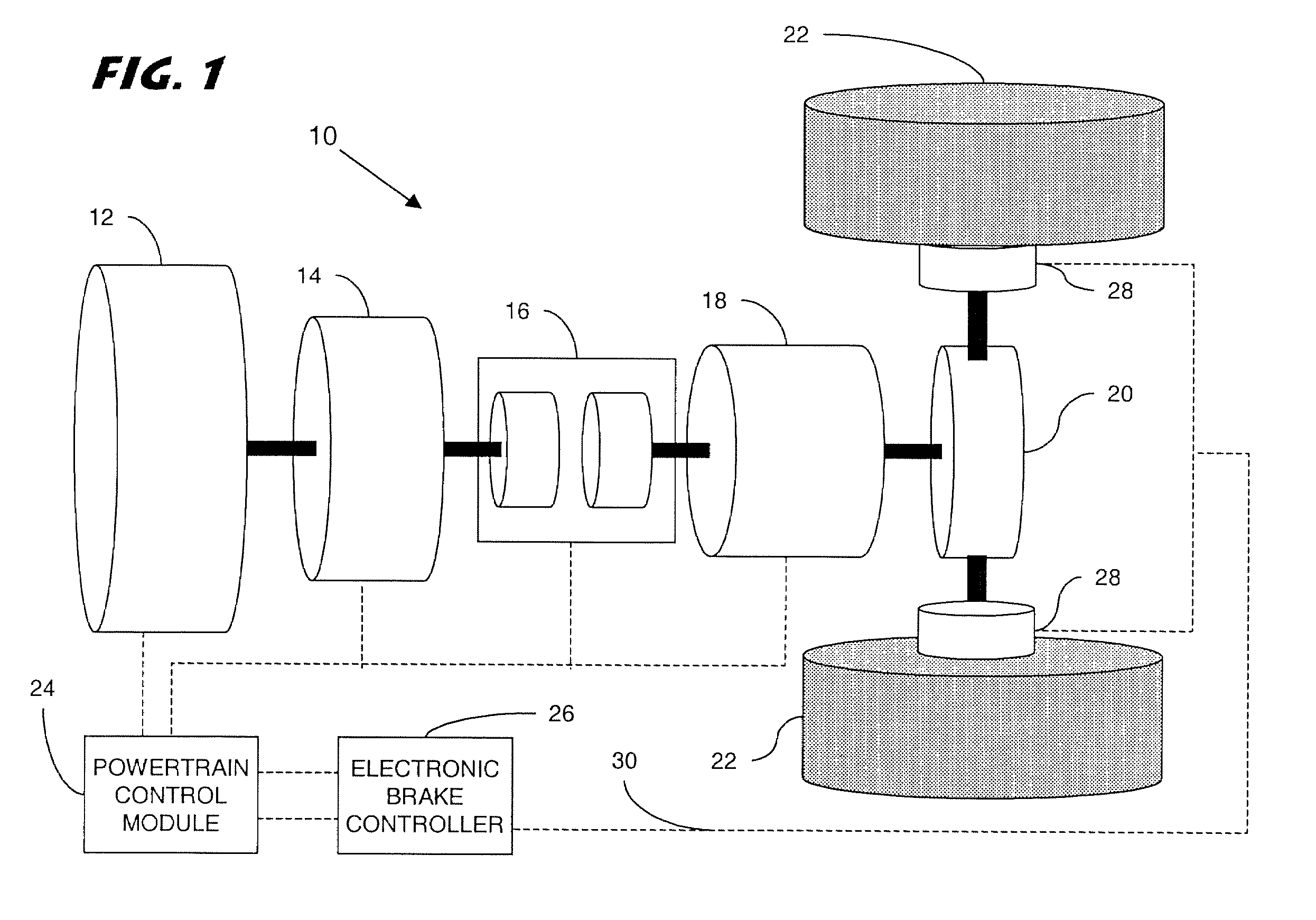 Hill holding brake system for hybrid electric vehicles