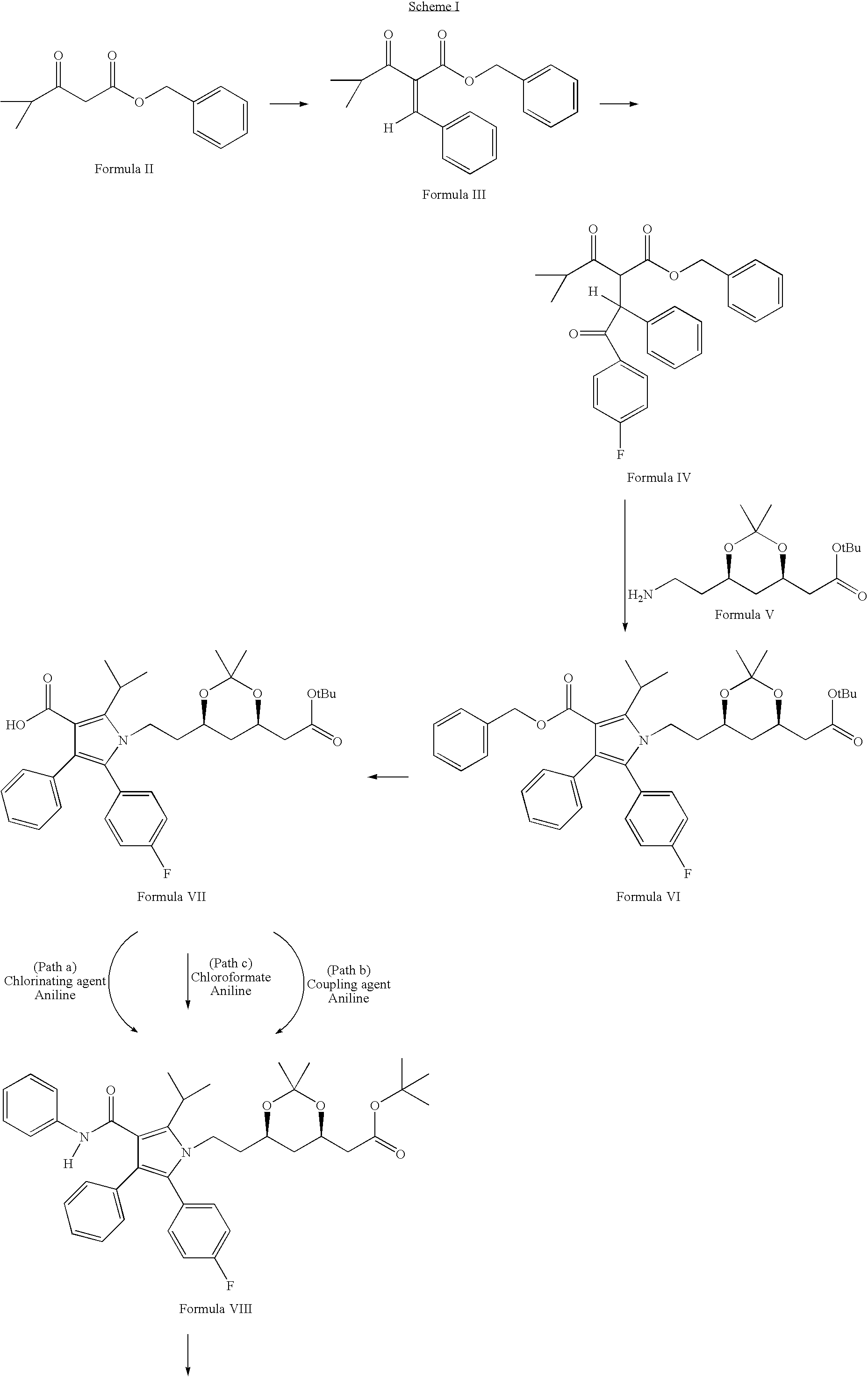 Process for the preparation of atorvastatin