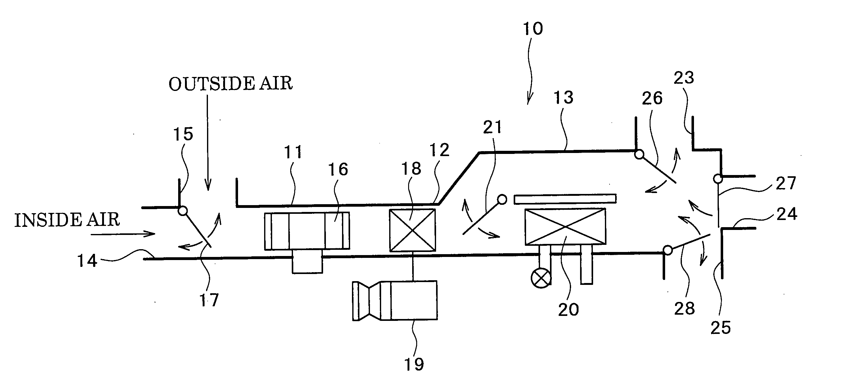 Air-conditioning apparatus for vehicle