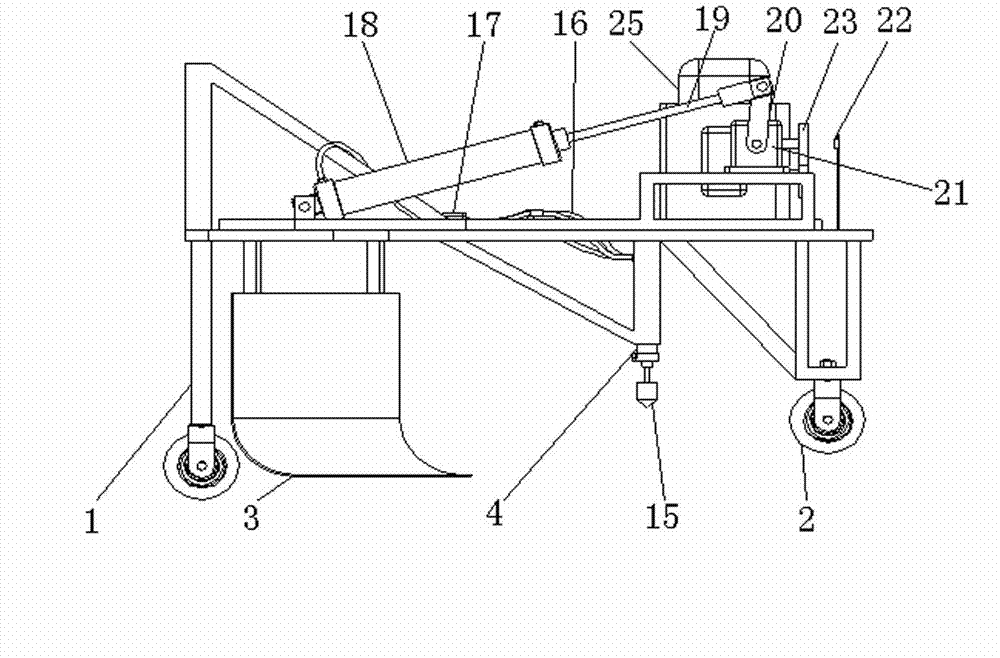 Pneumatic impacting type ice crusher