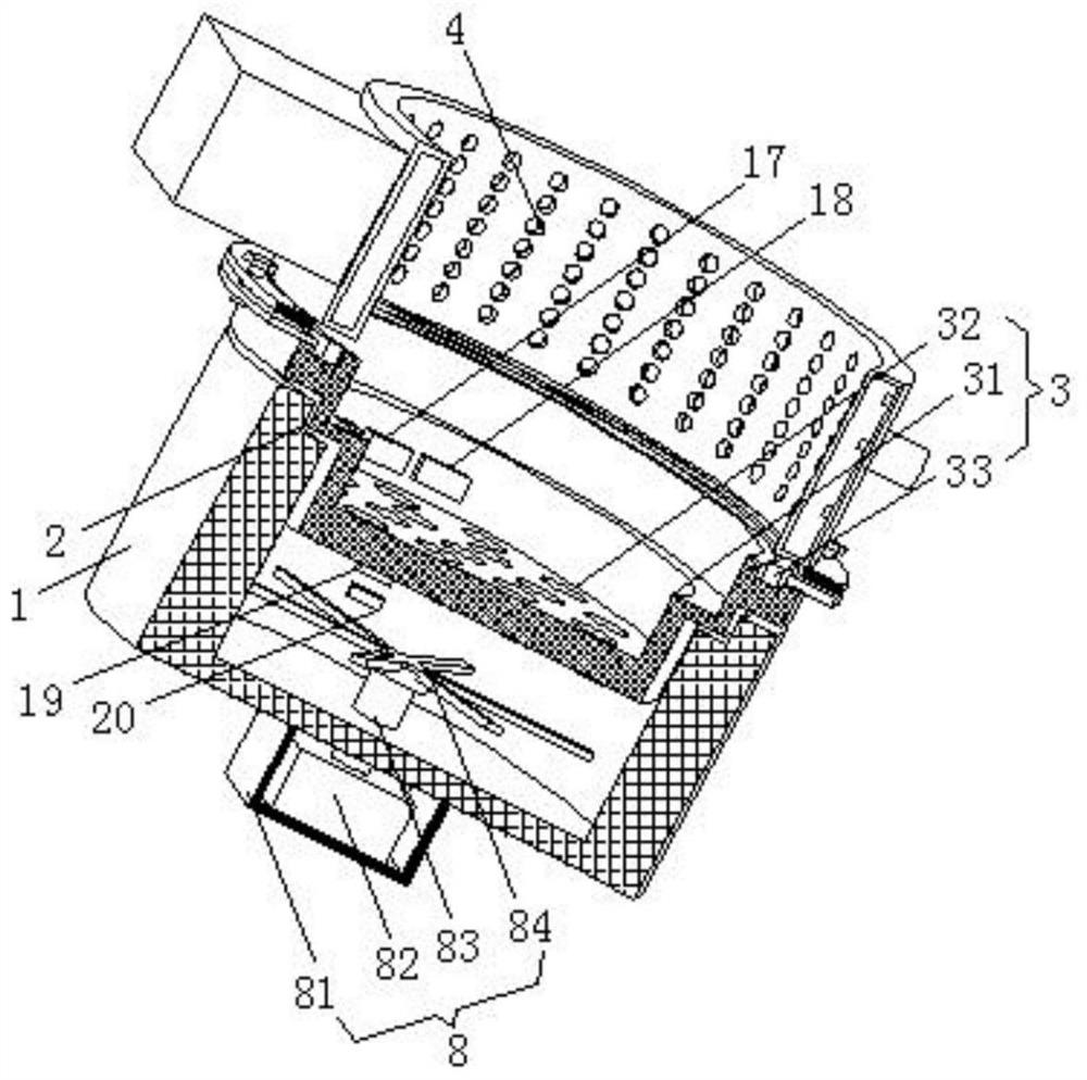 A device for hydroponic stress of fir seedlings