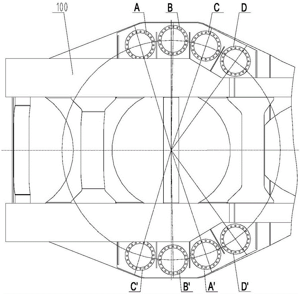 Yaw control method and yaw hydraulic control system of wind driven generator