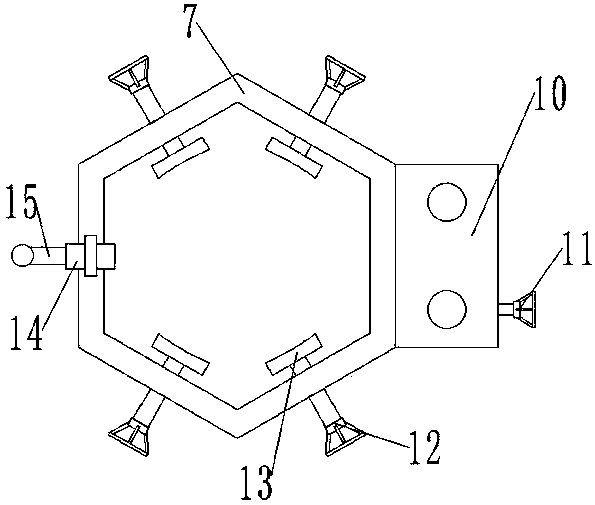 Cutting-off device for monocrystalline silicon section production