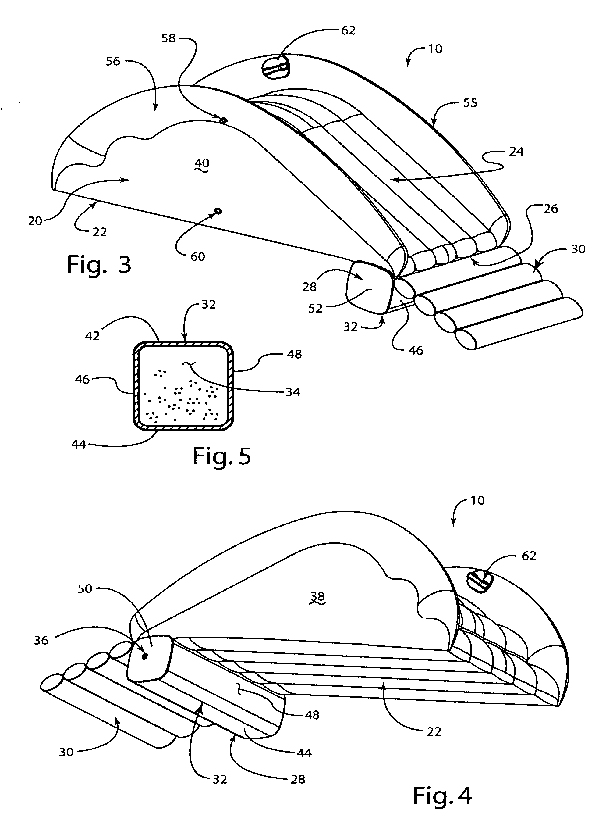 Ballast for an inflatable water slide