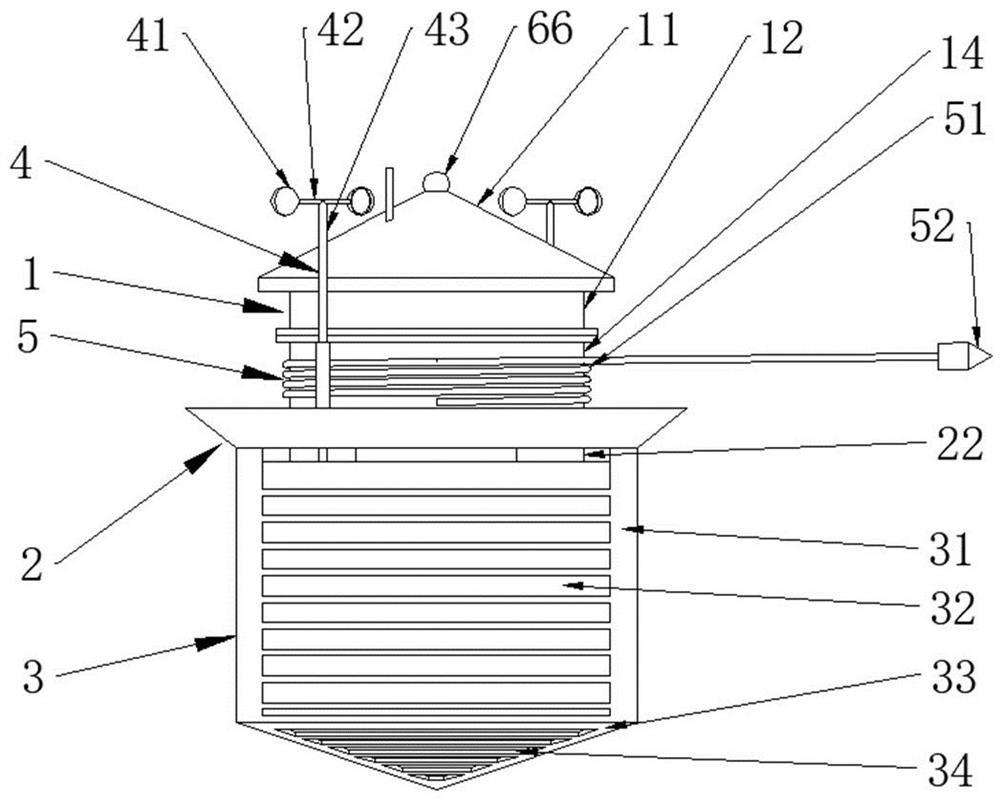 A seawater detection system