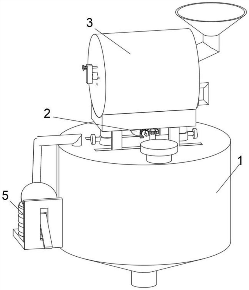 Movable efficient asphalt stirring equipment for road and bridge construction