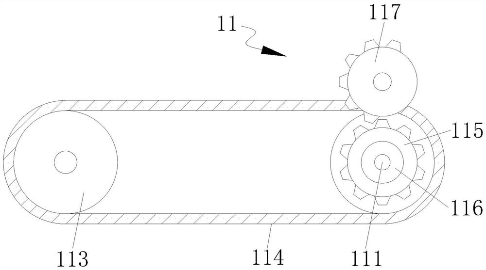 A punching device for connecting piece of cable bridge