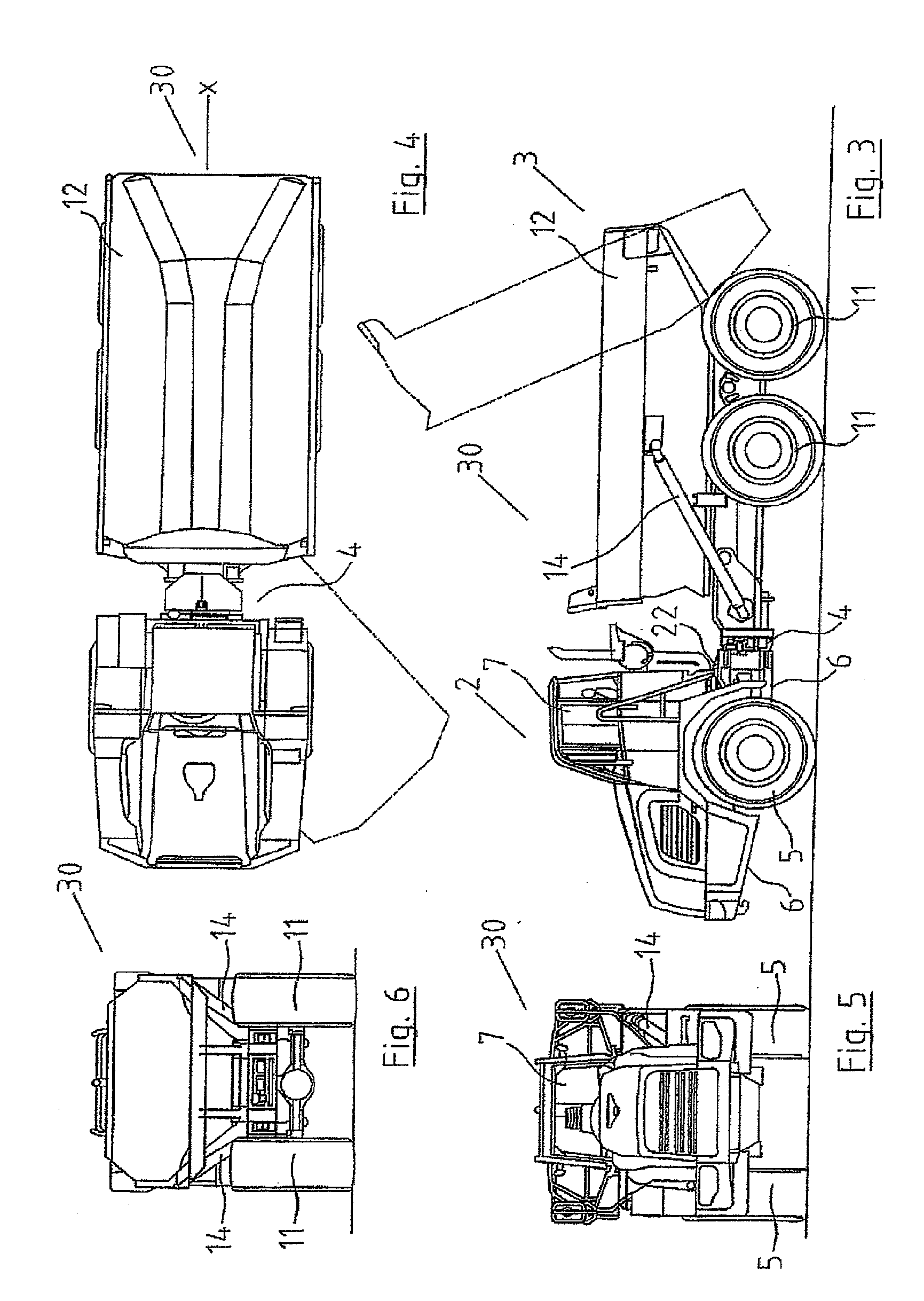 Articulated dump truck