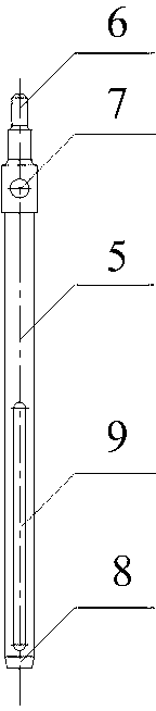 Direct pressure type gasoline engine soil sampler