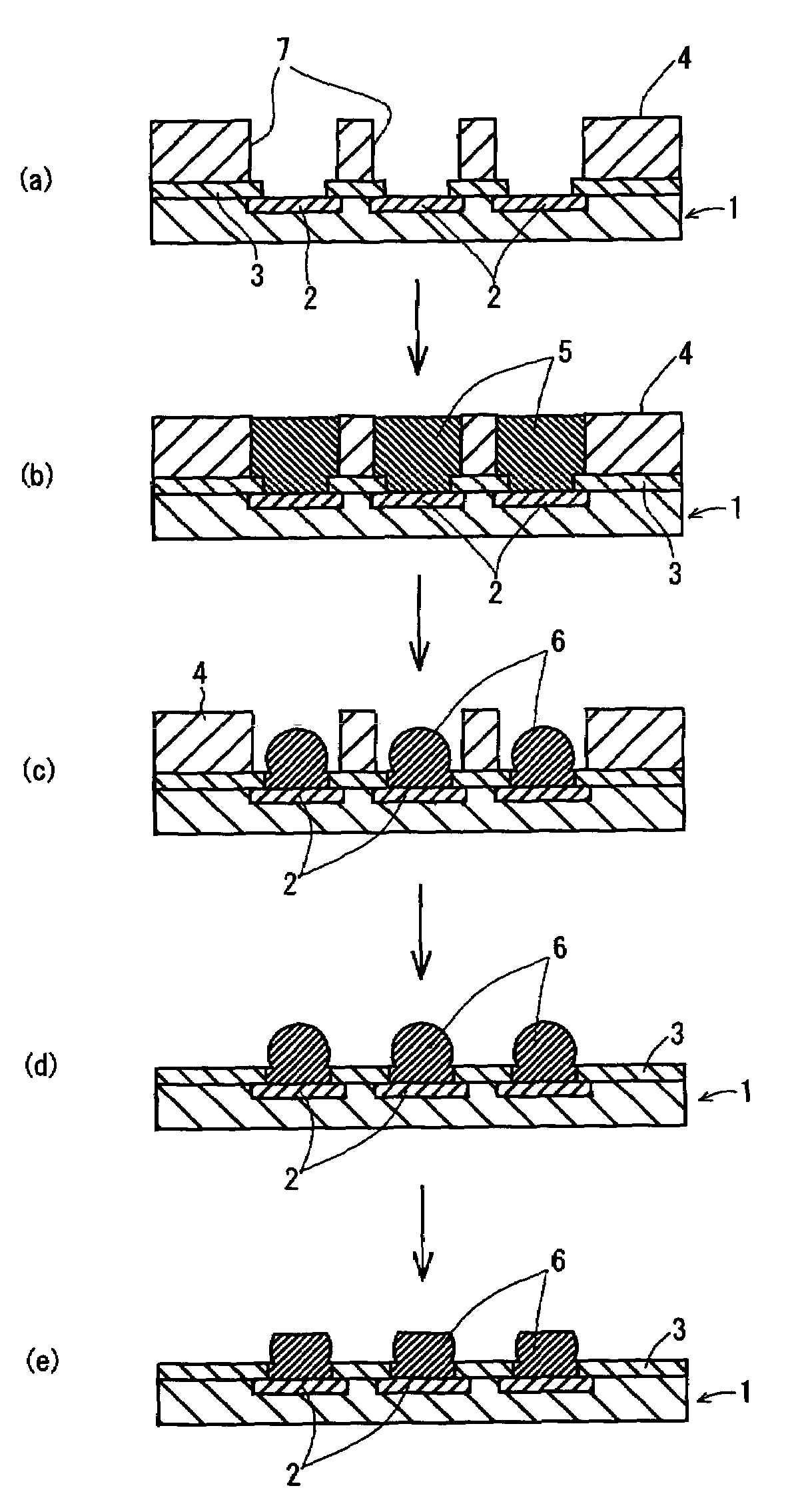 Method for removing resin mask layer and method for manufacturing solder bumped substrate