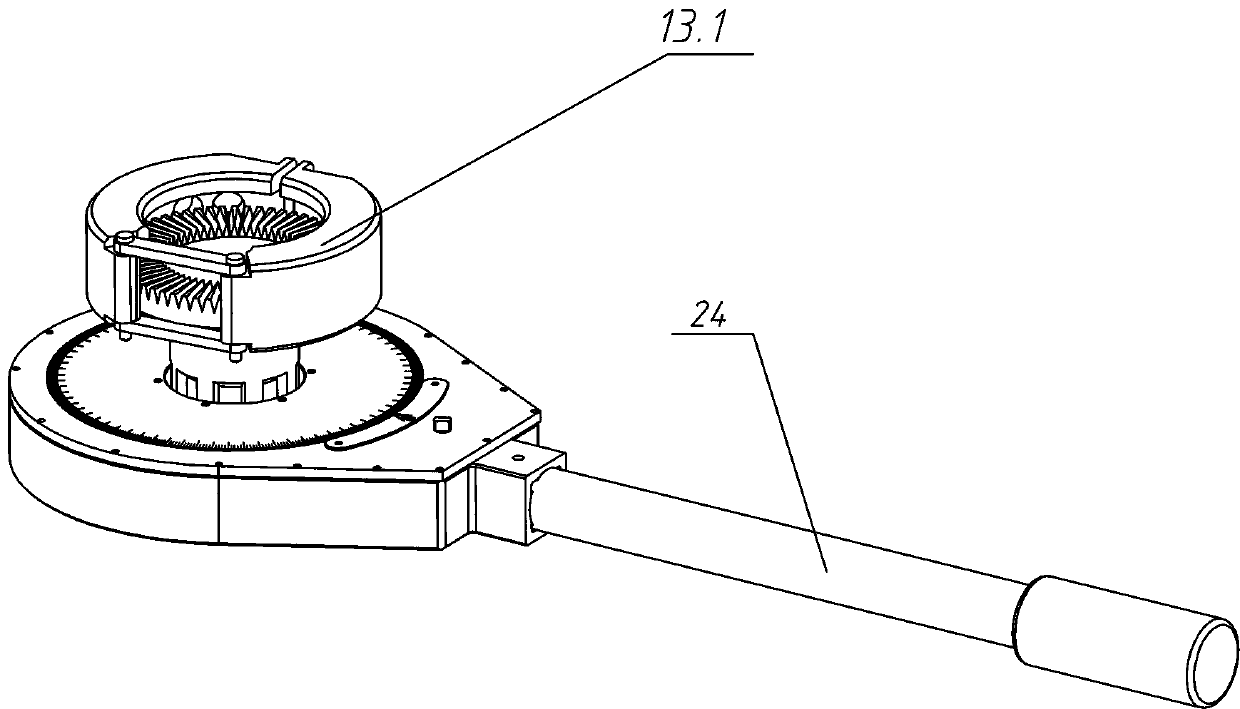 Ship lift safety mechanism gap adjusting device and adjusting method thereof