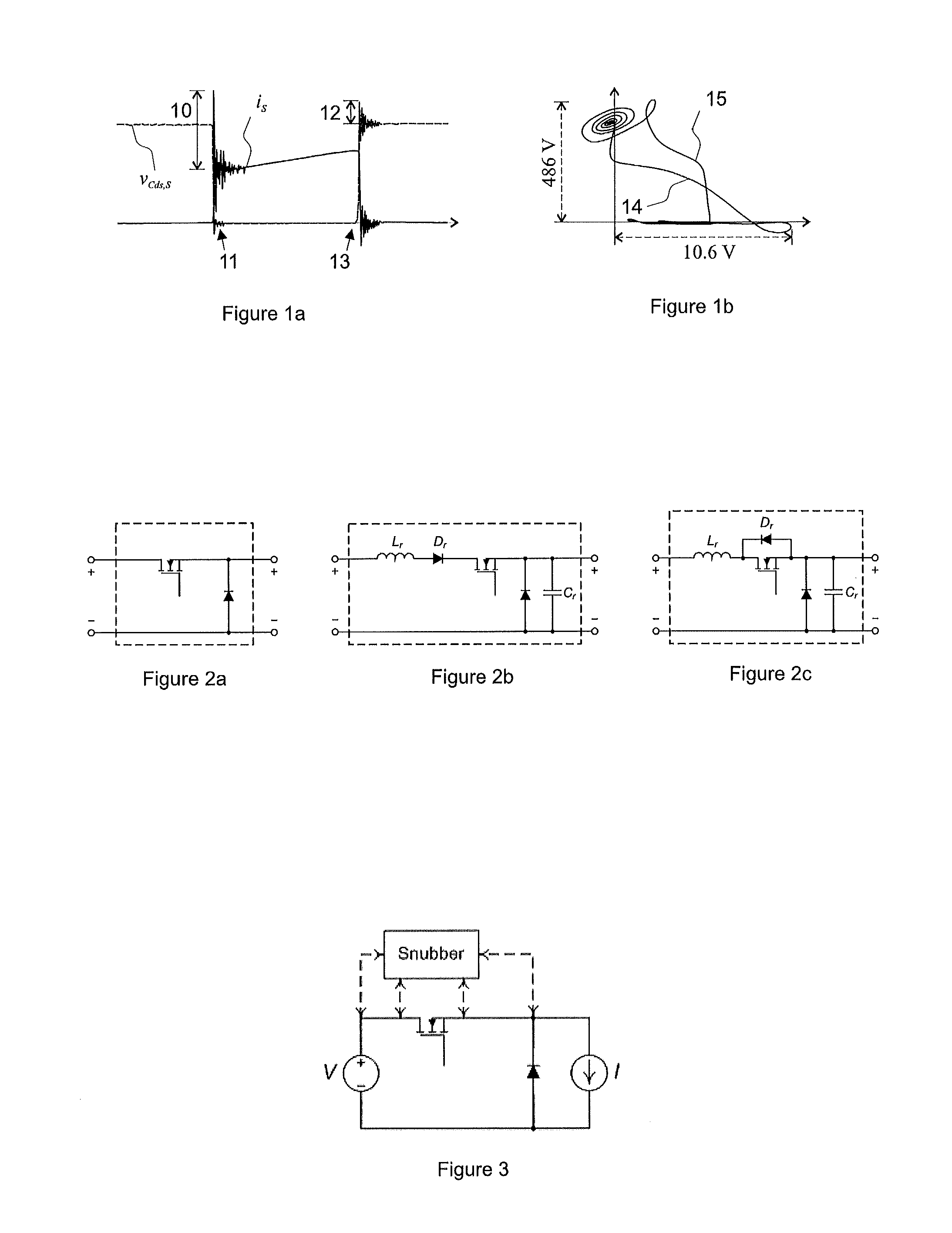 Active snubber topology