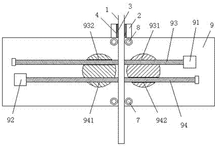 Bending equipment applying cable for conveying power of cleaning device and bending method thereof