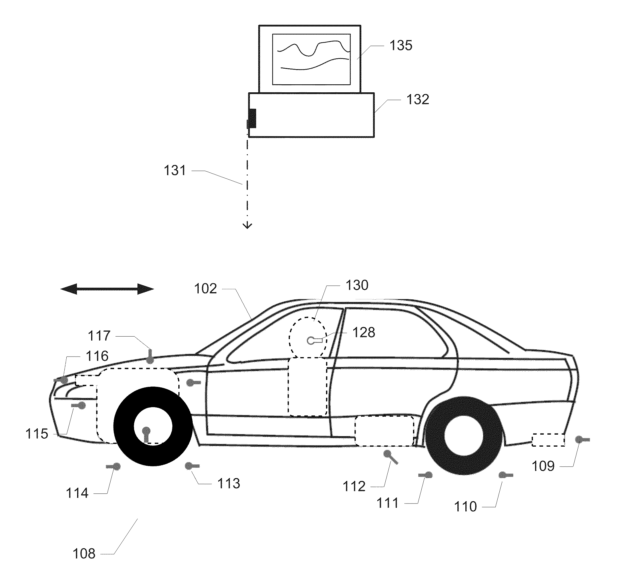 Method of determining noise sound contributions of noise sources of a motorized vehicle