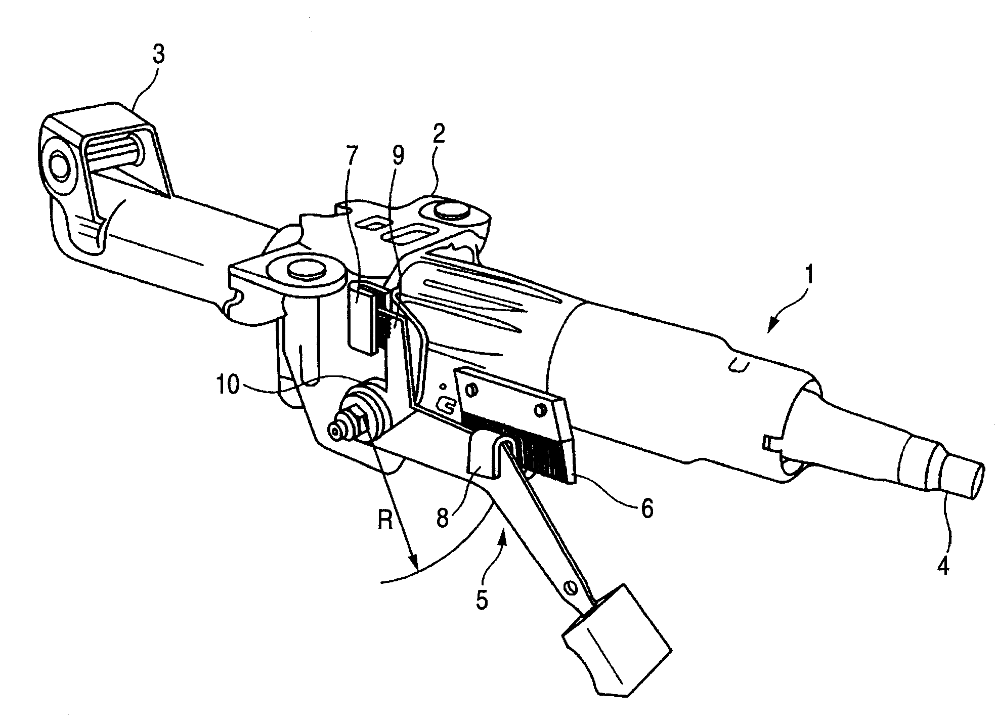 Steering column apparatus