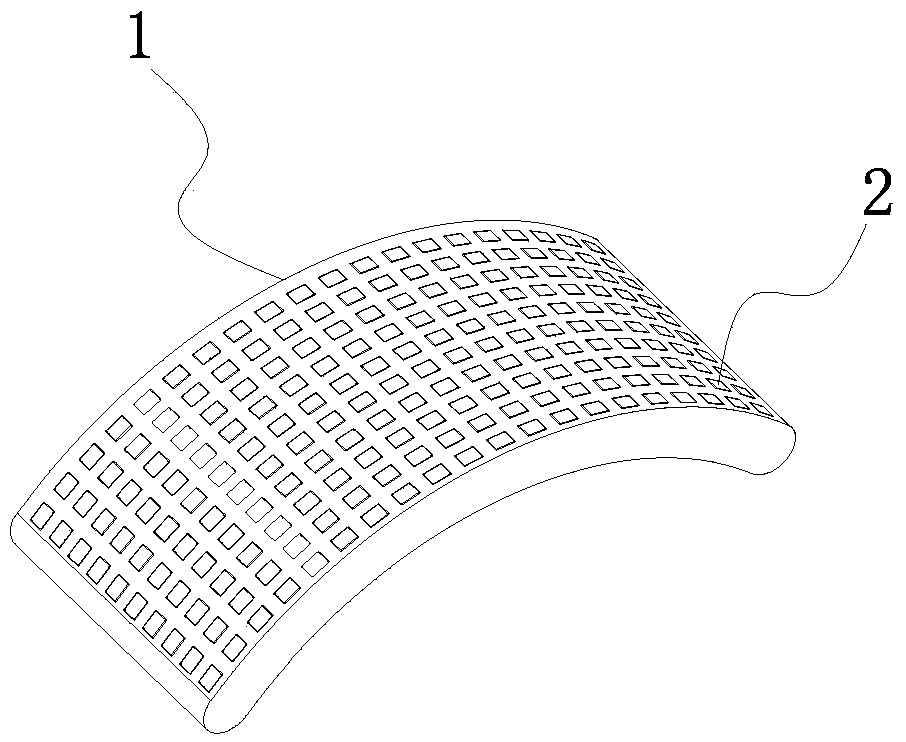 Dot-matrix laser headlamp control system and method for vehicle meeting