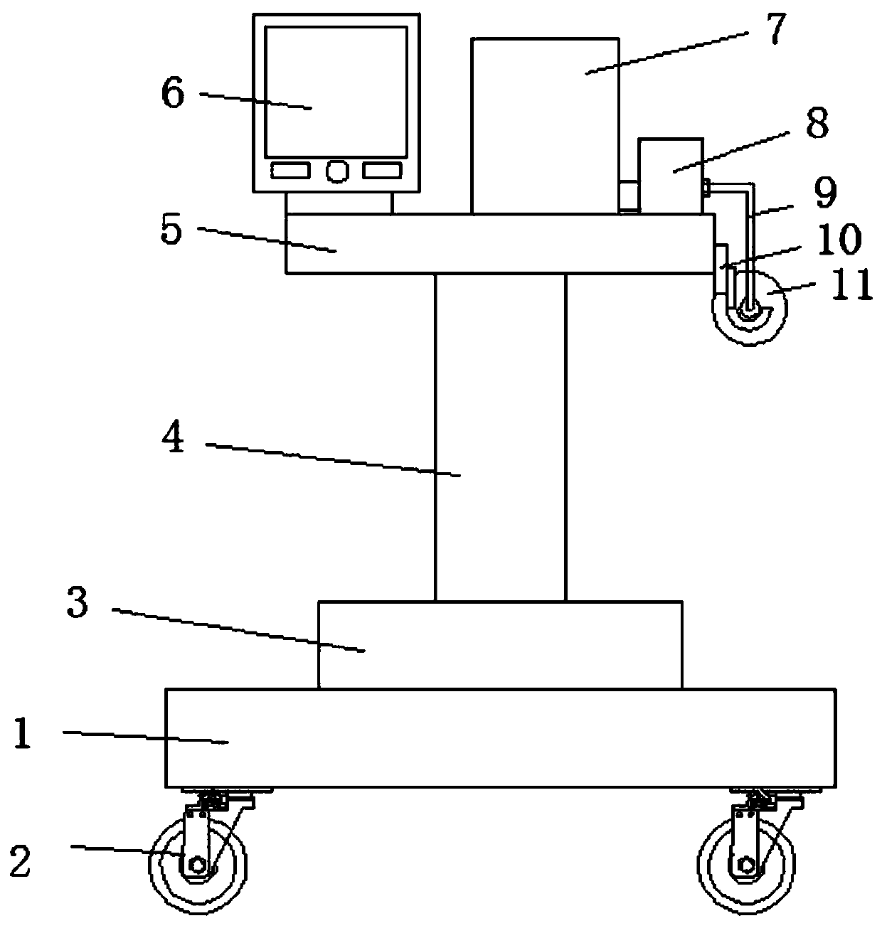 Anti-outflow membrane rupture device for obstetrics clinic