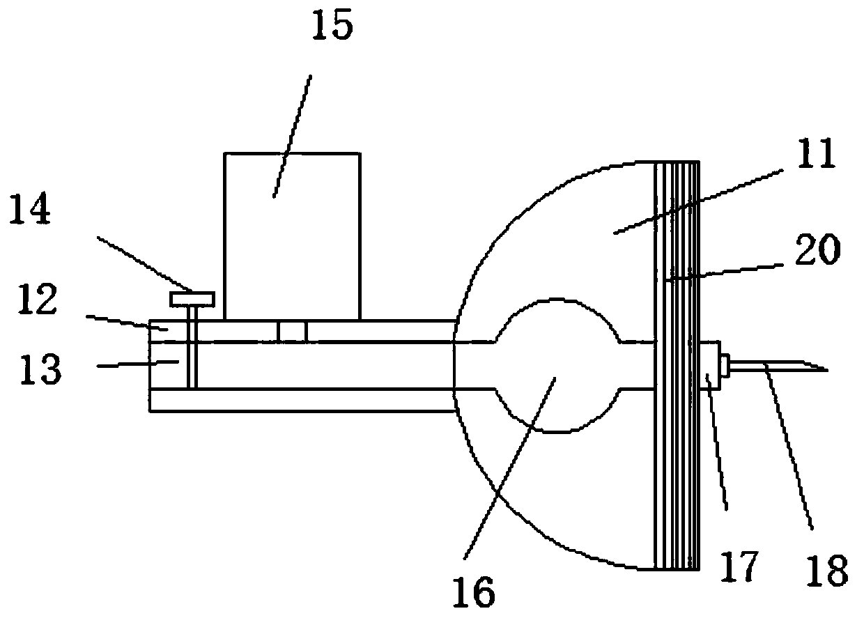 Anti-outflow membrane rupture device for obstetrics clinic