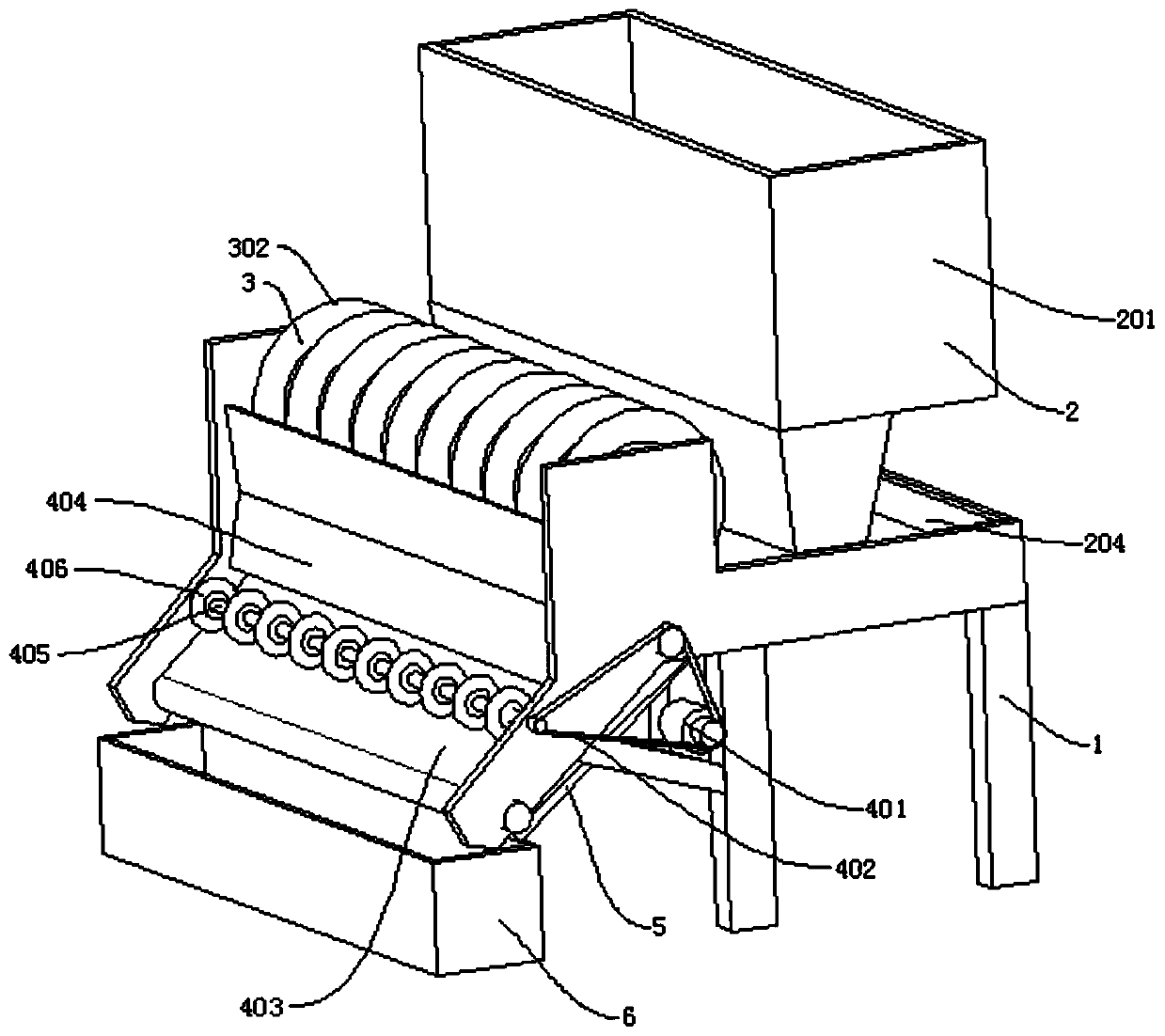 Vegetable cutting device