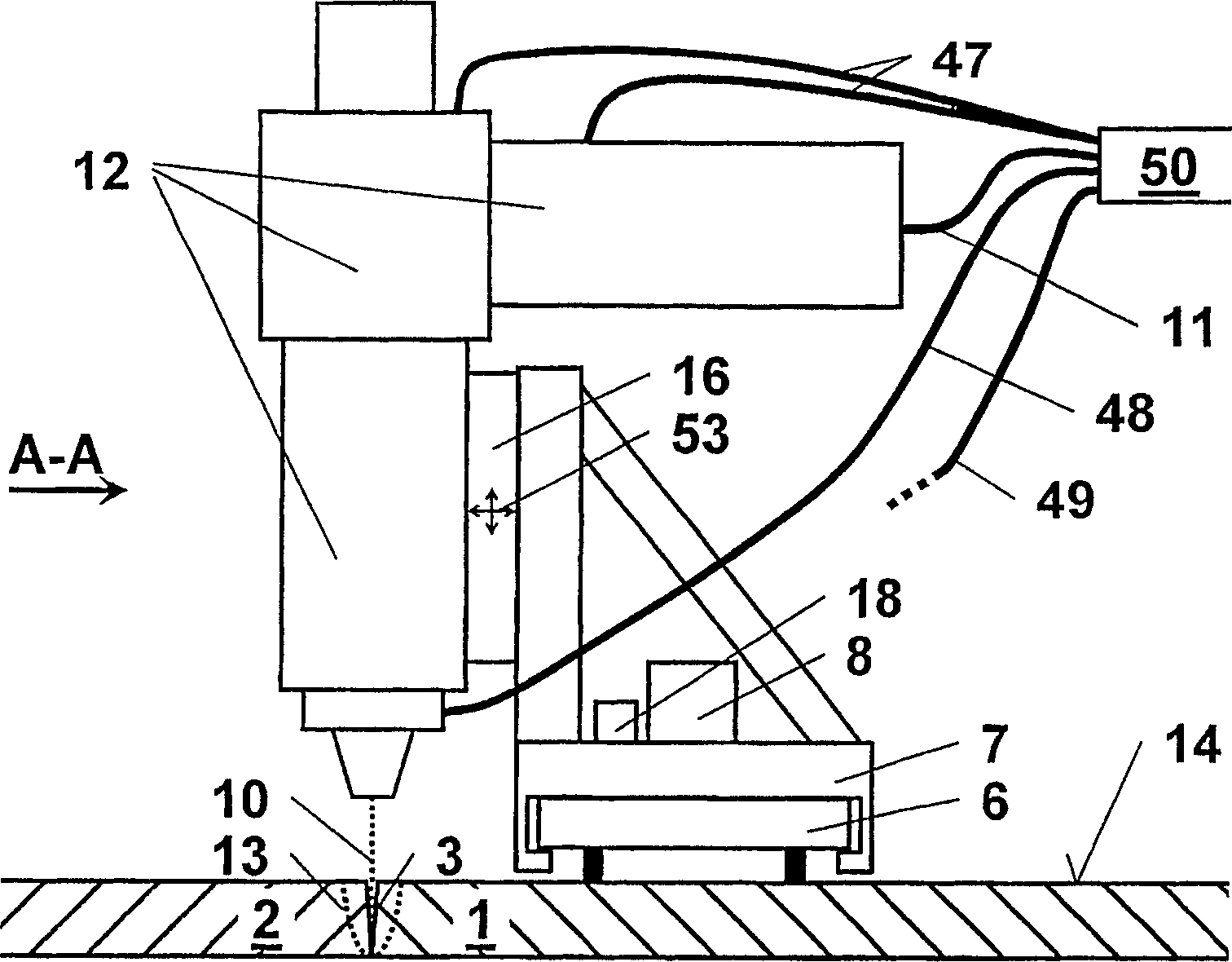 Orbital welding device for pipeline construction