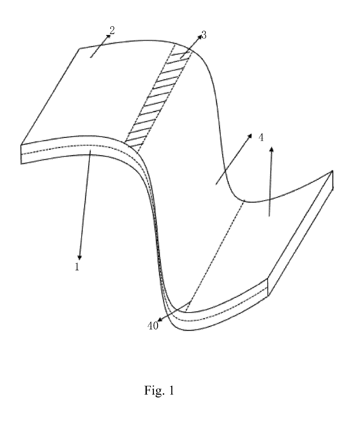 Flexible display screen structure and manufacturing method thereof