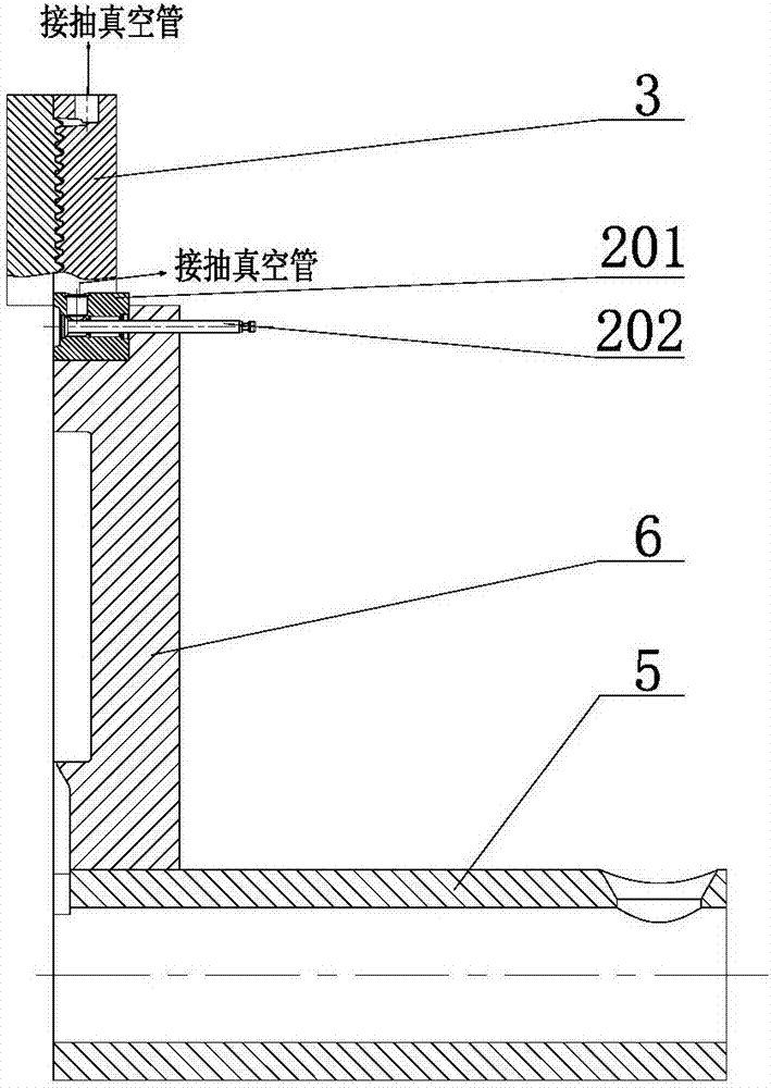 Die-casting die vacuumizing structure with vacuum valve connected with exhaust plates in parallel