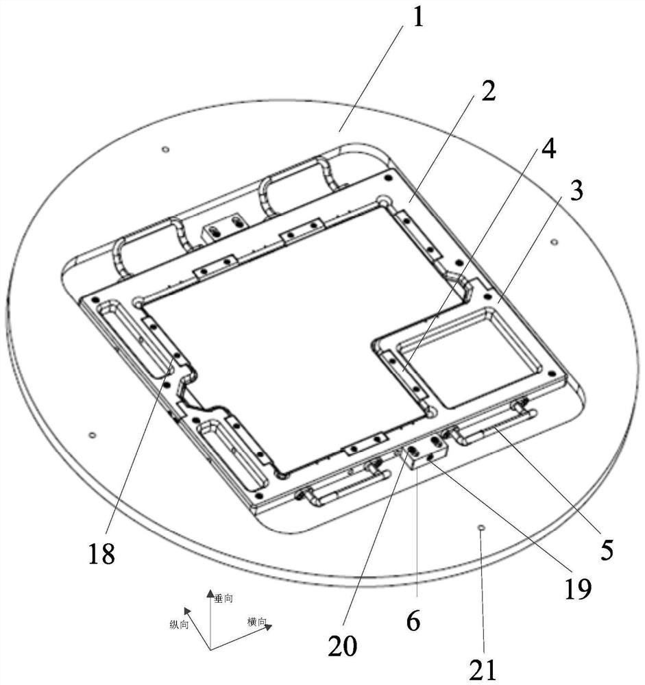 Fixture tool, assembling table, substrate assembly and assembling method and fixing method of substrate assembly