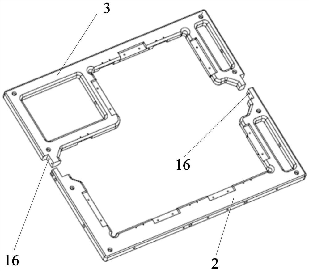 Fixture tool, assembling table, substrate assembly and assembling method and fixing method of substrate assembly