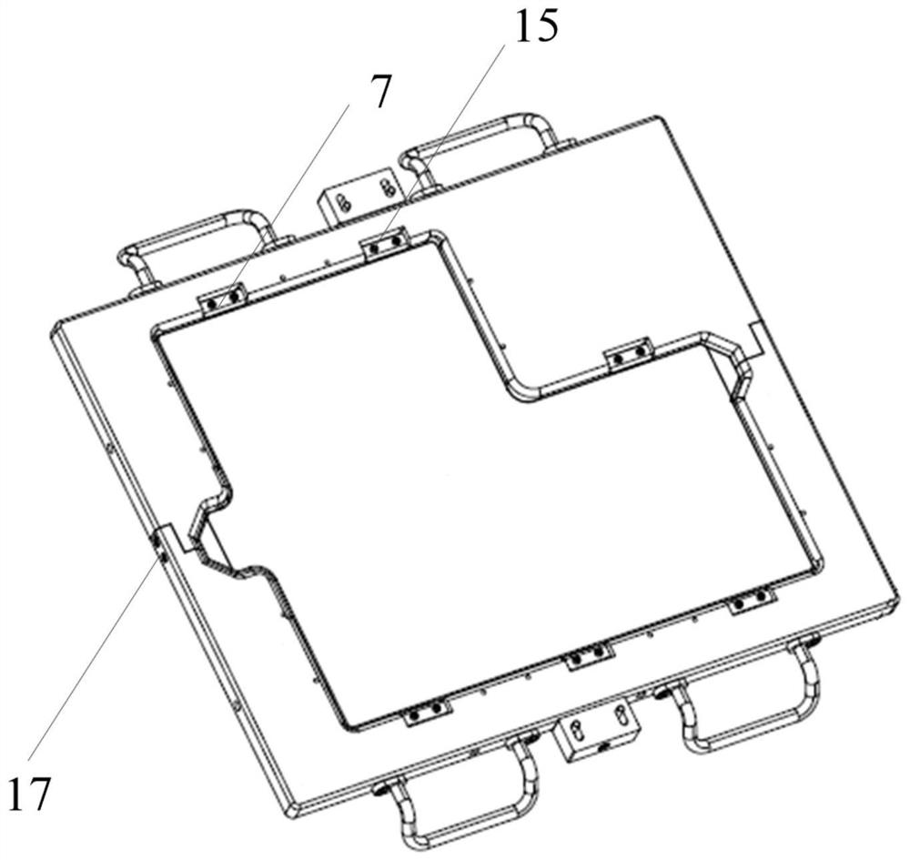 Fixture tool, assembling table, substrate assembly and assembling method and fixing method of substrate assembly