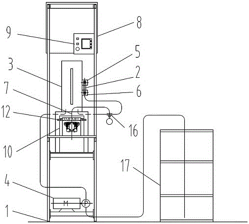 Vehicle Delay Type Height Valve Automatic Oil Filling Machine