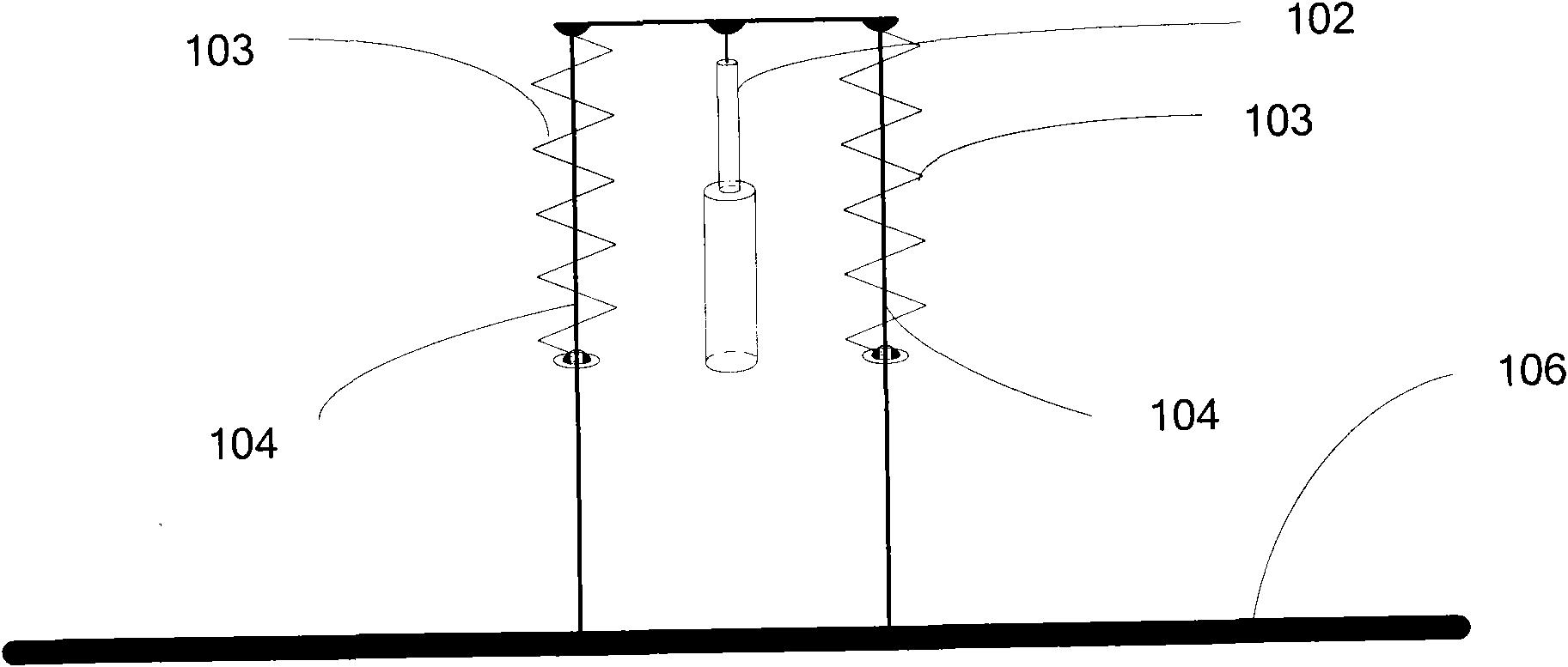 Wire ice cover monitoring device