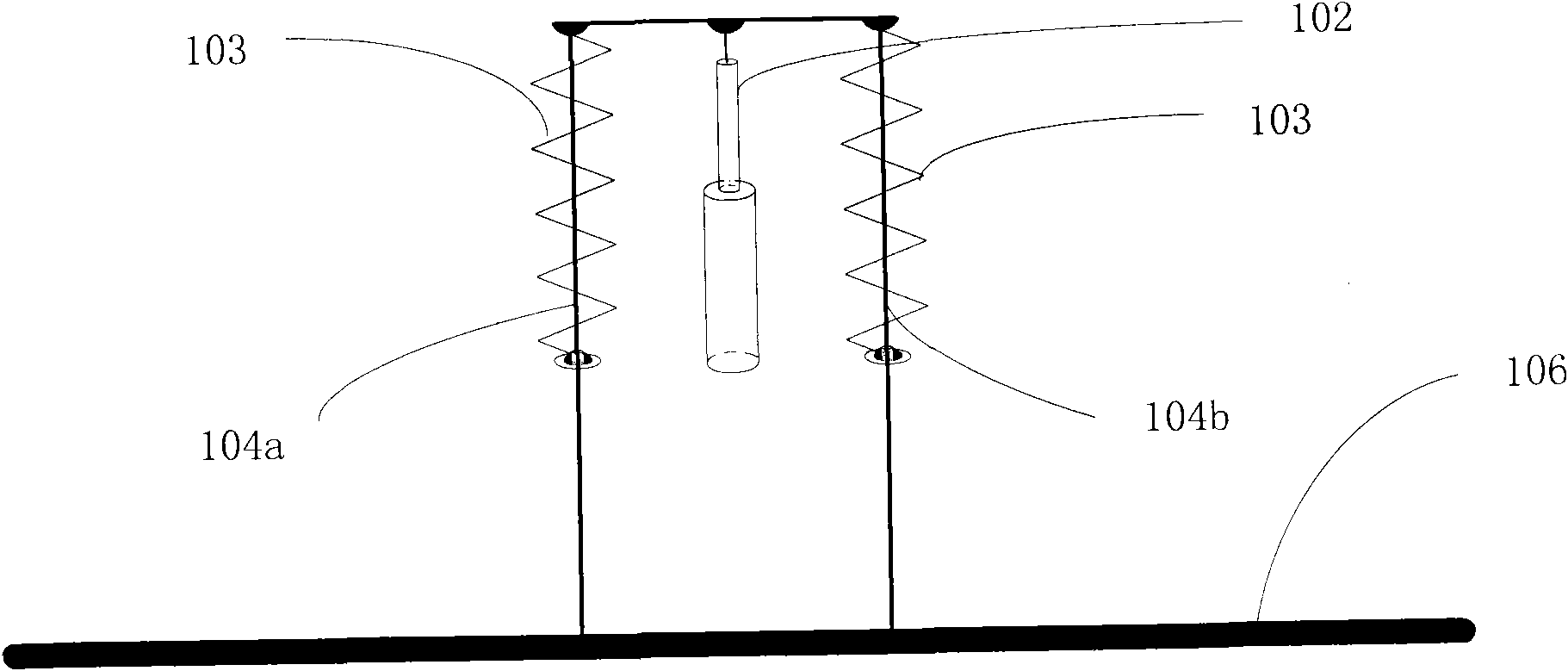 Wire ice cover monitoring device